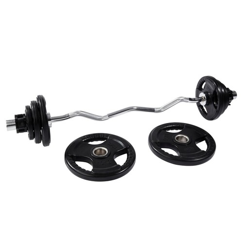 Curl bar barbell - ez, weights