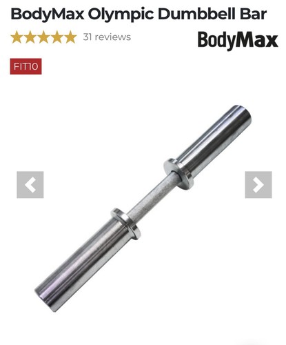 Bodymax olympic dumbbell bar - bodymax, &