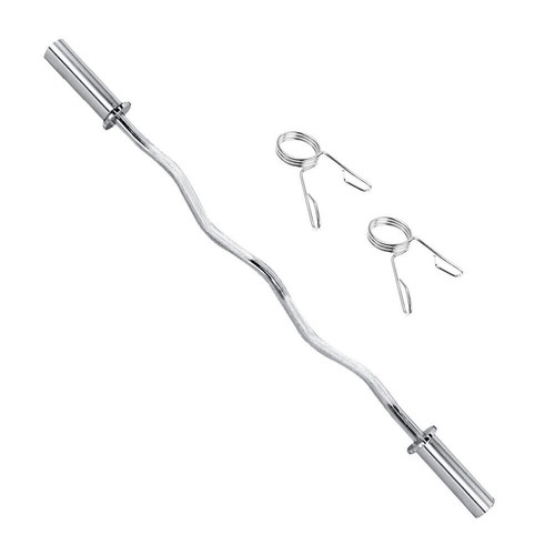Solid curl barbell - solid,