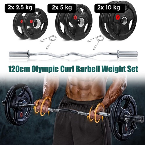 4ft curl barbell set - 4ft, ez